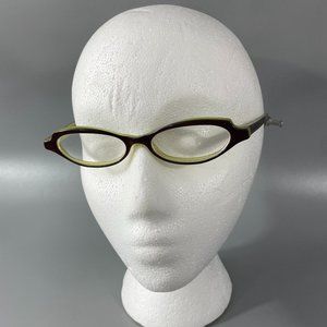 Jean Lafont Paris Bizarre Tortoise Oval Almond Glasses Frame